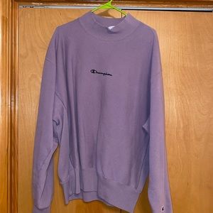 CHAMPION UO EXCLUSIVE MOCK NECK CREW